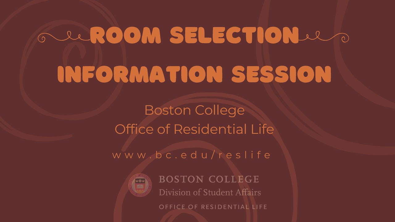 Housing Selection Virtual Info Session