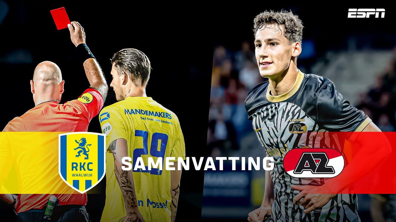 🟥 Michiel Kramer slaat toe, Ruben van Bommel op dreef 🔥✨ | Samenvatting RKC Waalwijk - AZ