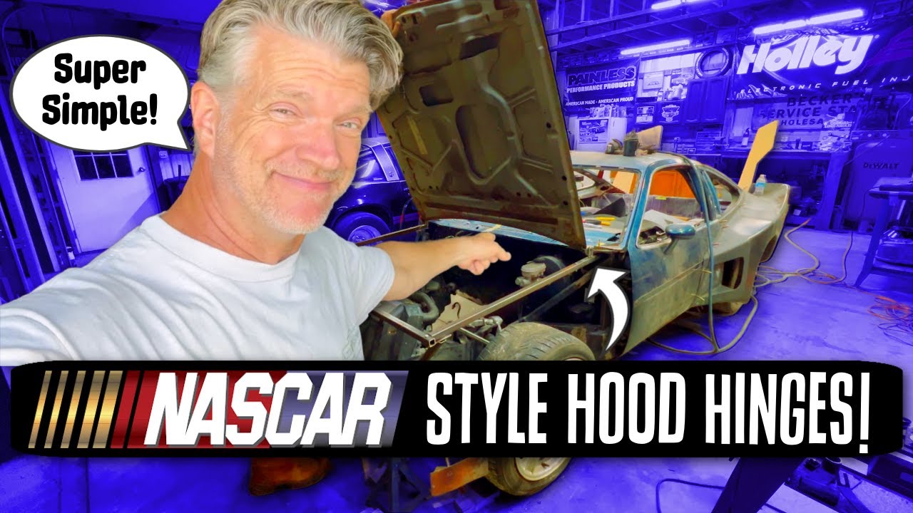 Super Simple NASCAR Style Hood Hinges