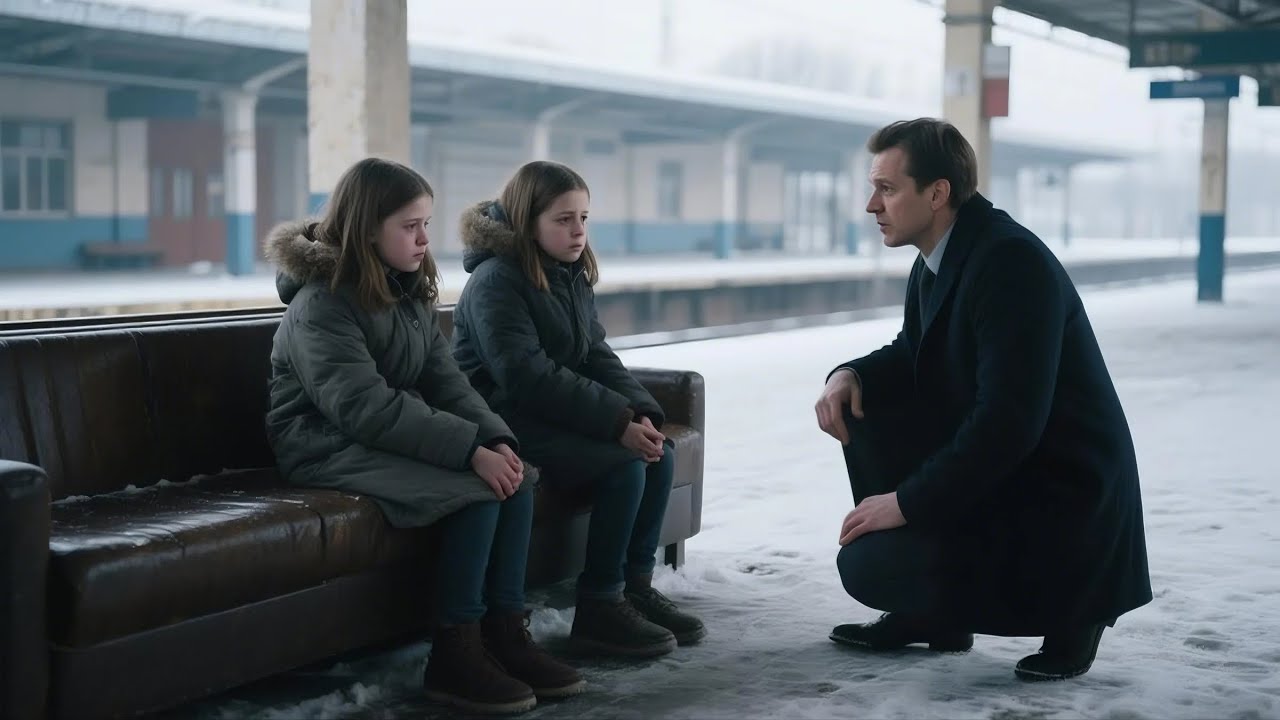 BILLIONAIRE DAD FINDS POOR HUNGRY TWINS AT NYE TRAIN STATION AND HIS UNBELIEVABLE GIFT STUNS AL