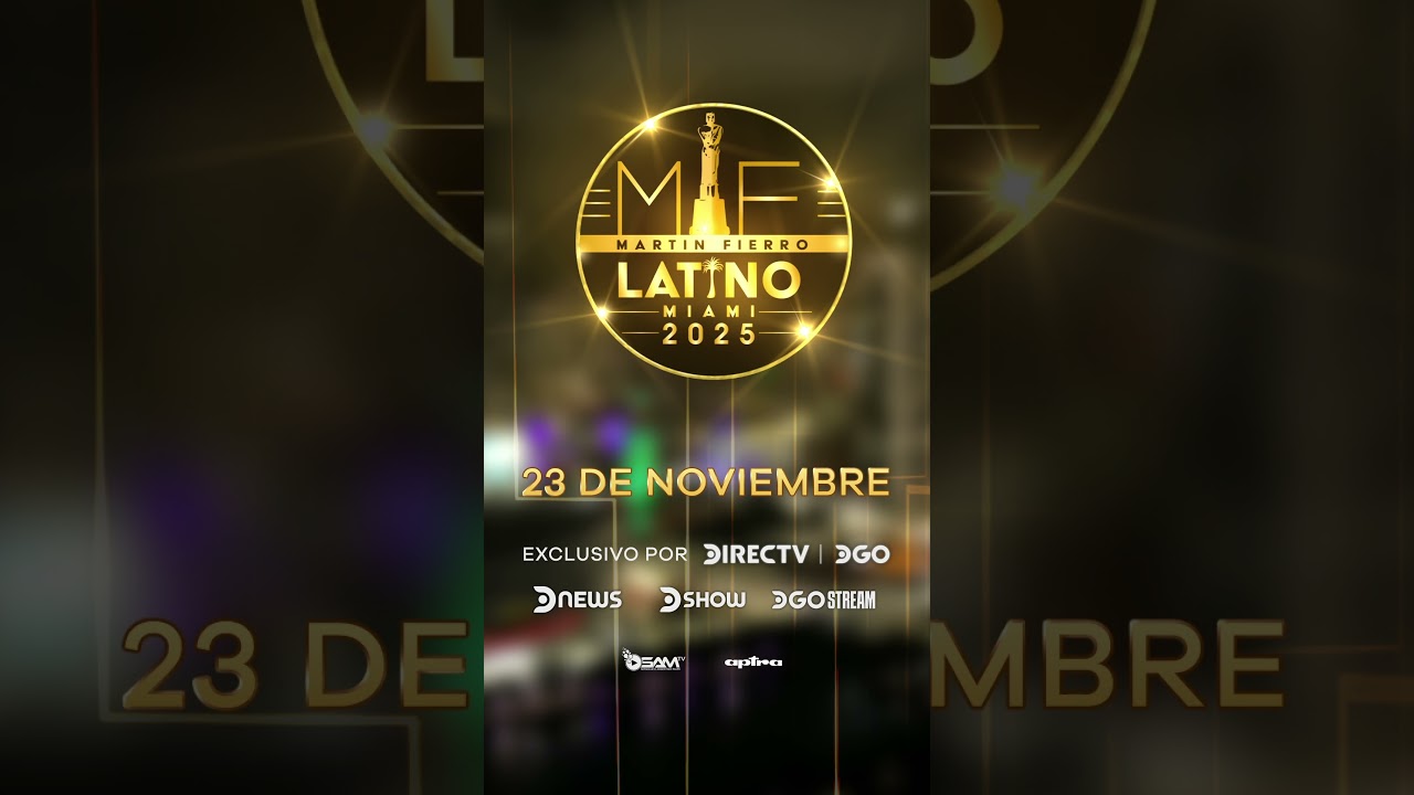 &iexcl;Martin Fierro Latino en ESCLUSIVA por DIRECTV!