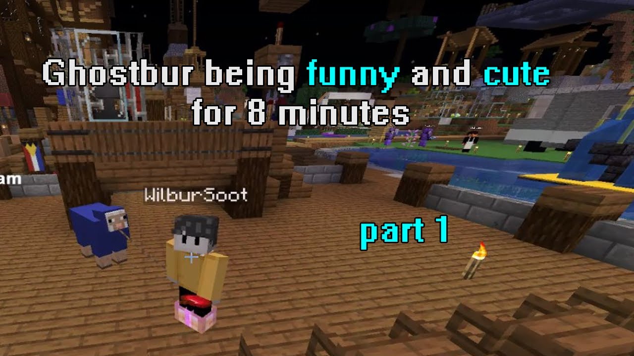 Ghostbur being funny and cute for 8 minutes part 1(Dream SMP)