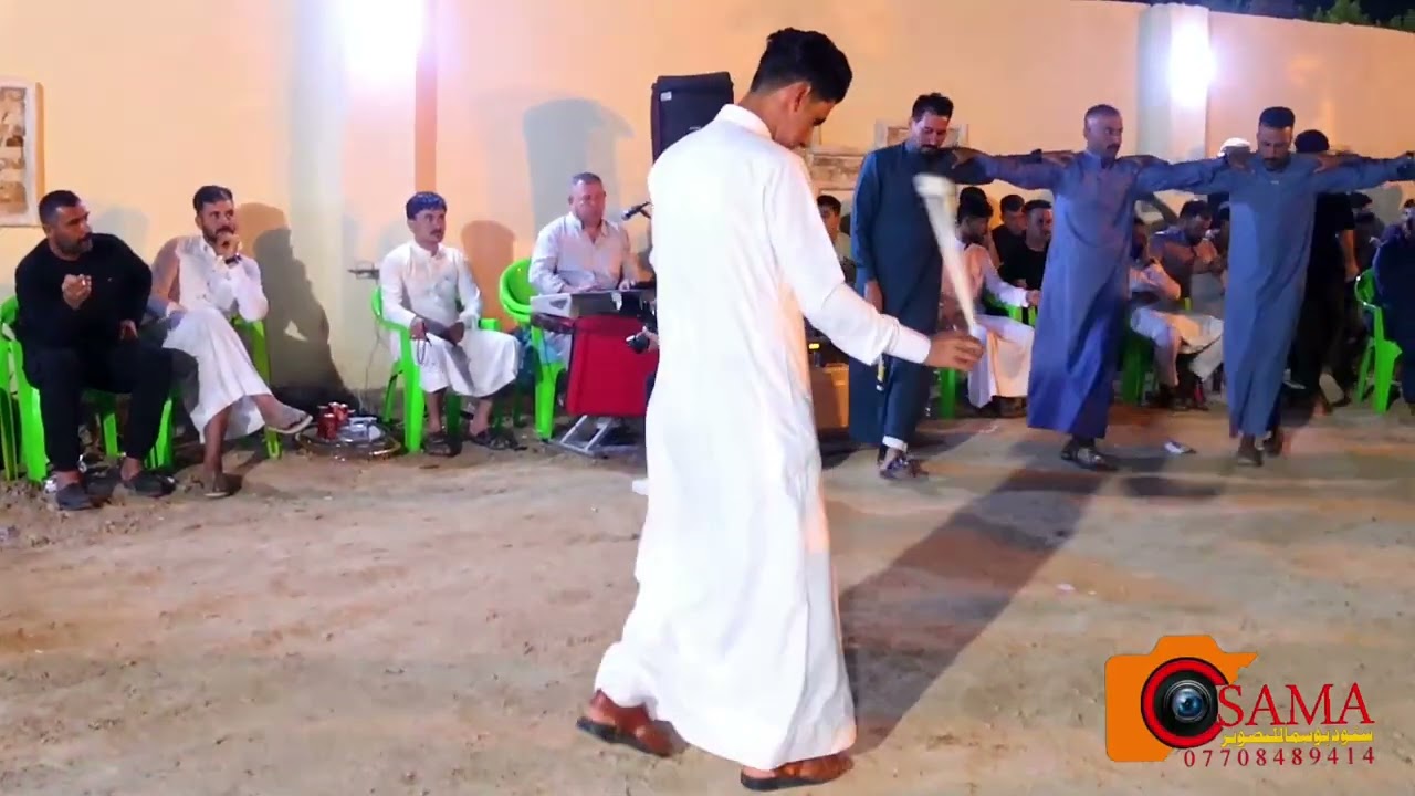 الفنان عامر العزاوي مع لواعيب الجوبي كروب شباب السعدية