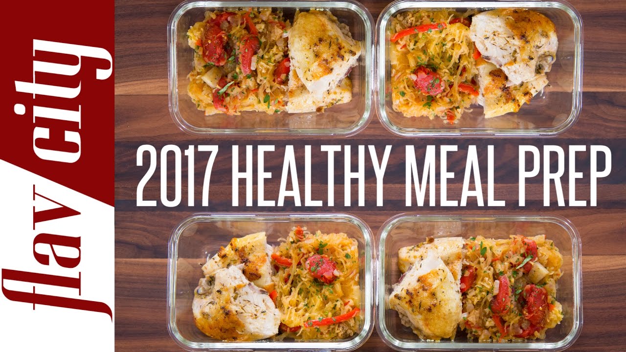 Clean Eating Meal Prep For 2017 - New Year Resolution Meal Prep