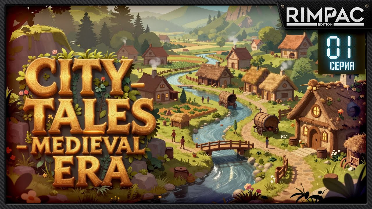 City Tales &ndash; Medieval Era &mdash; Первый взгляд: строим своё средневековое королевство | Серия 1
