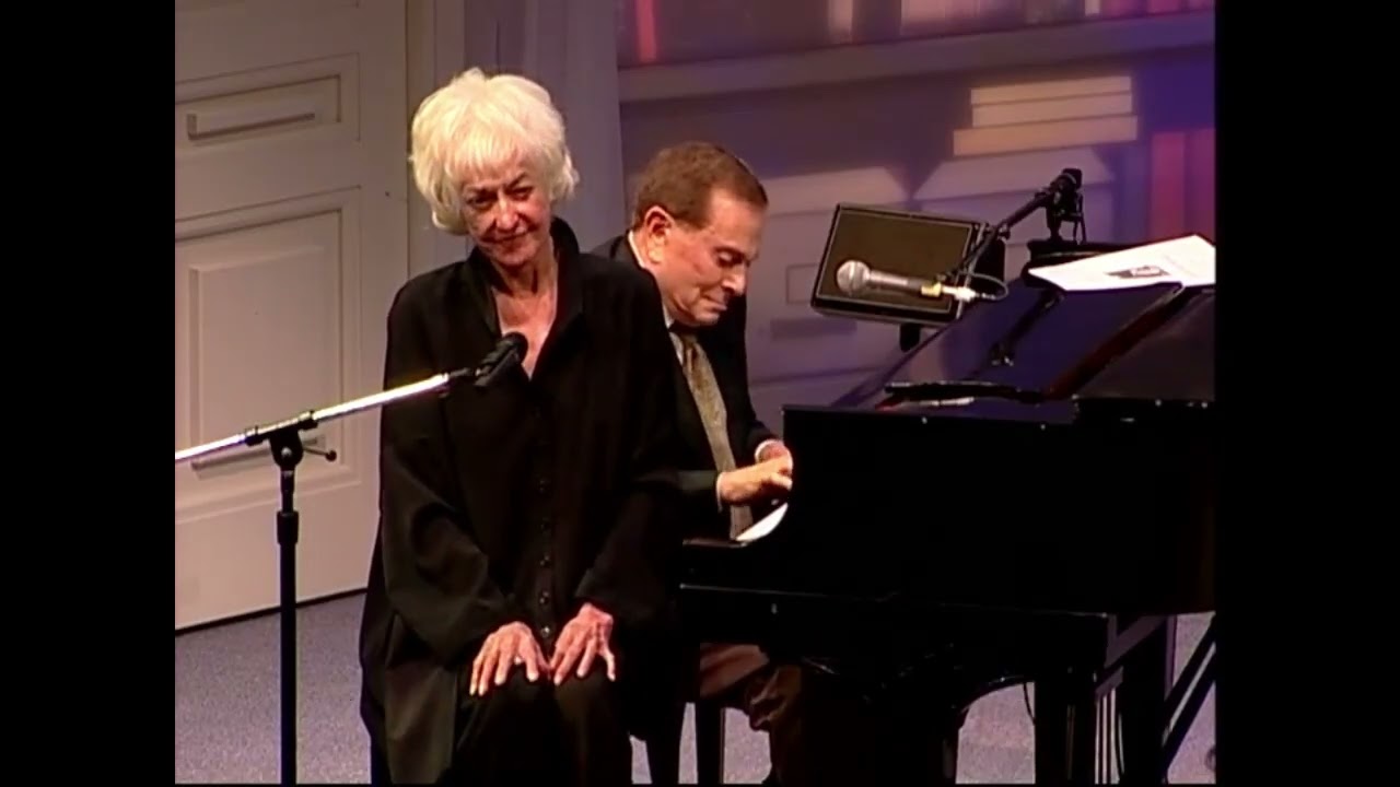 Bea Arthur with Jerry Herman at the piano performs 