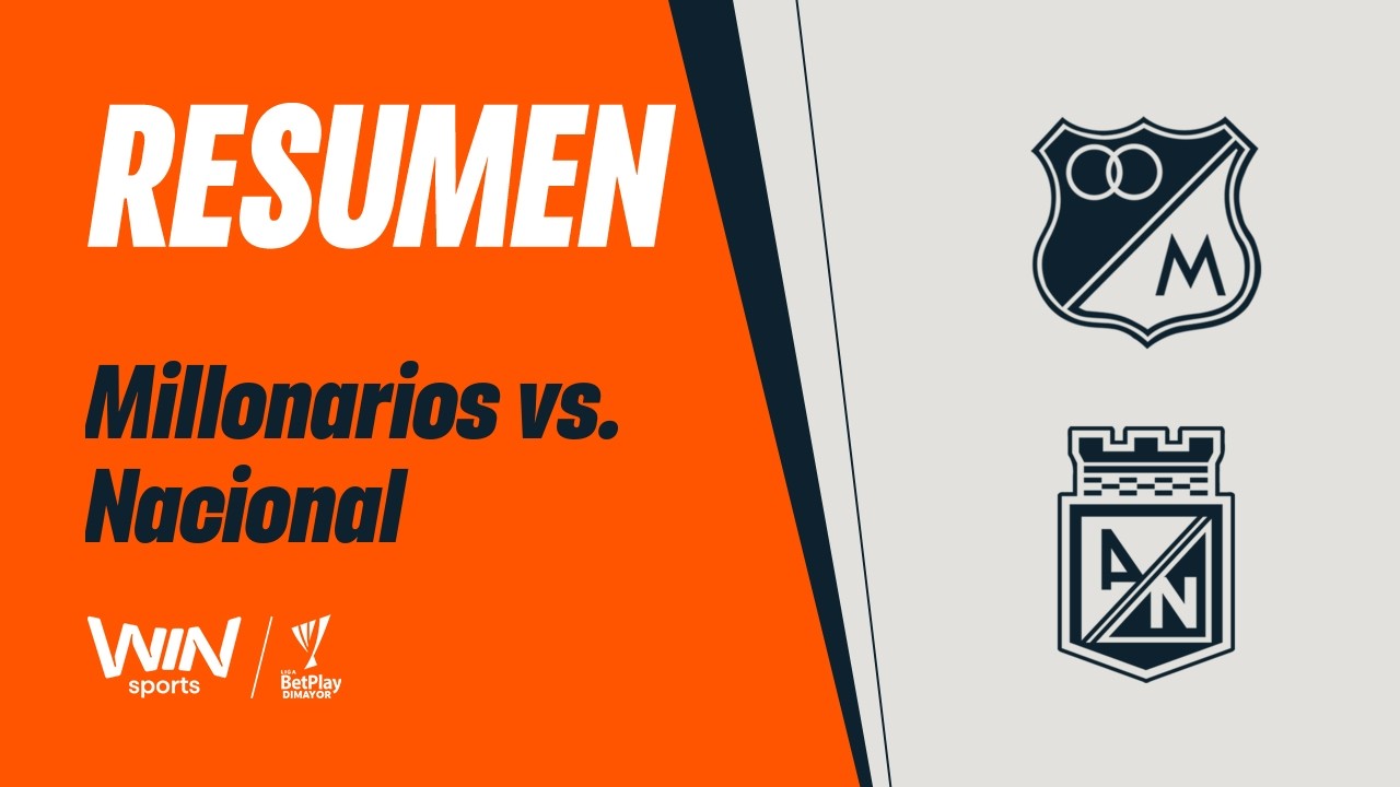 Millonarios vs. Nacional (resumen y goles) | Liga BetPlay Dimayor 2026-1 | Fecha 12