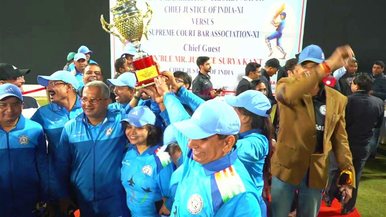 Annual Exhibition Cricket Match | Chief Justice of India-XI vs SCBA-XI