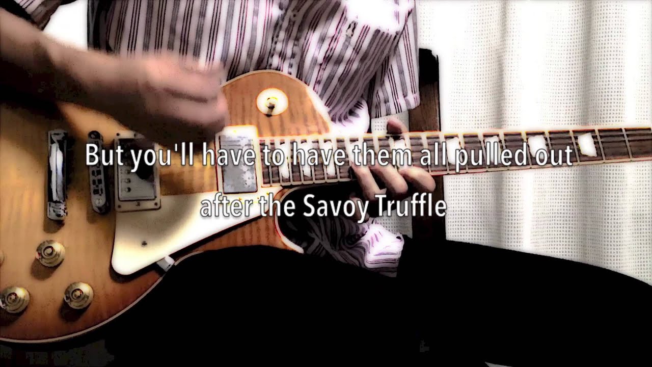 Savoy Truffle - The Beatles karaoke cover