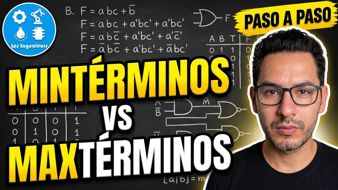 ✅MINTÉRMINOS y MAXTÉRMINOS | CÓMO expresarlos MÉTODO SIMPLE| ELECTRÓNICA DIGITAL
