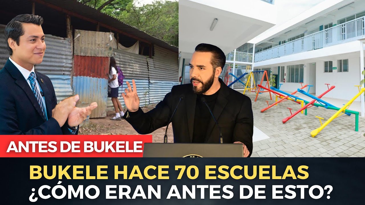 #EnVivo Bukele Sorprende a 100,000 Alumnos Con Nuevas Escuelas.