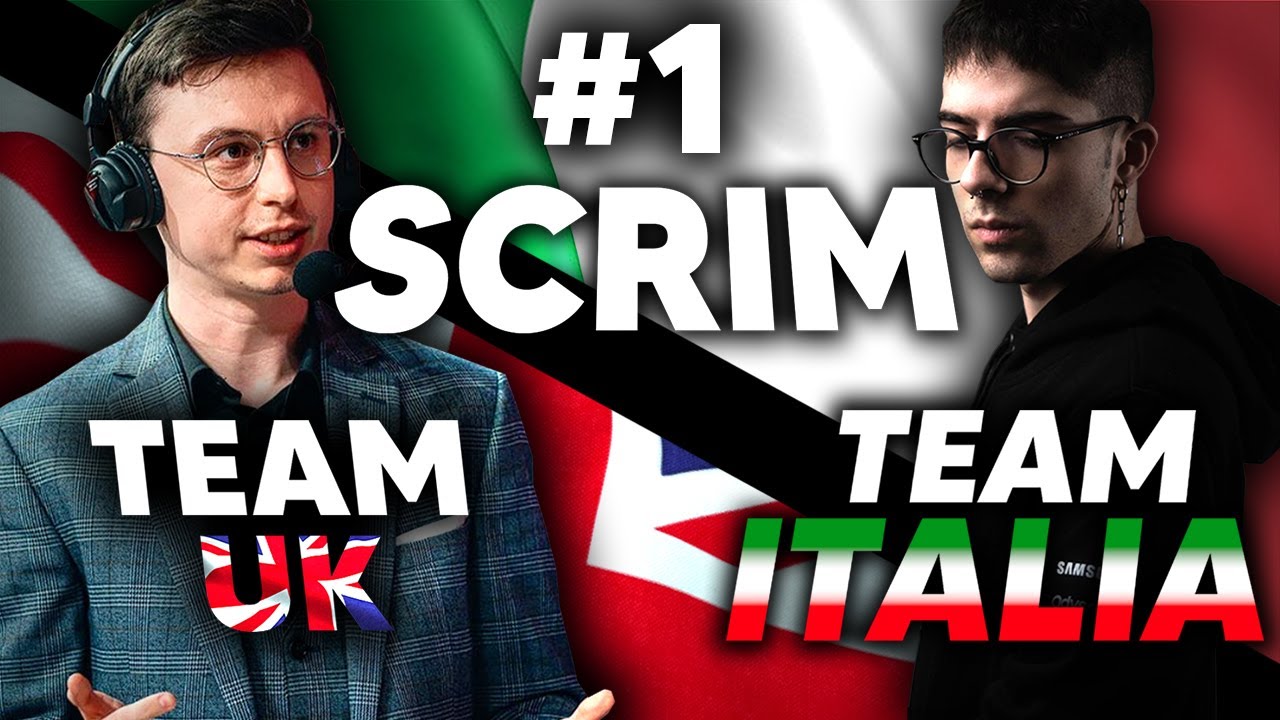 TEAM ITALY VS TEAM CAEDREL - SCRIM GAME 1
