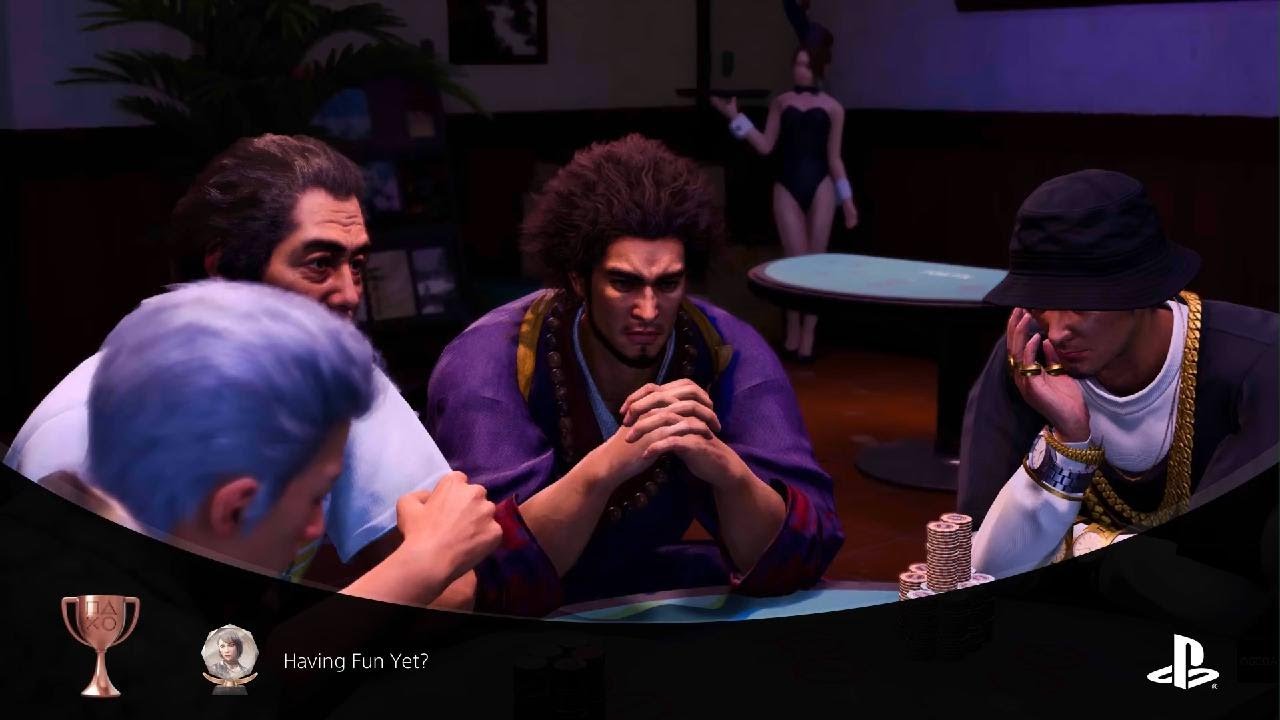 The Boys playing poker