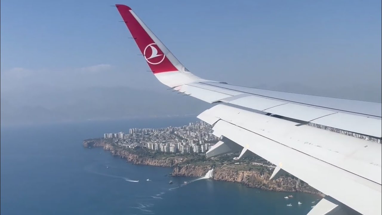 WONDERFUL DOMESTIC FLIGHT ON A SCENIC ROUTE! | Turkish Airlines A321 Trip Report: Istanbul-Antalya