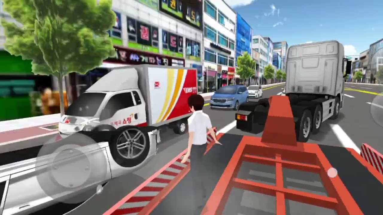 Heavy truck tow challenge! 💪Dekho kaise powerful truck ne impossible tow complete kiya 😲Game  🎮🔥