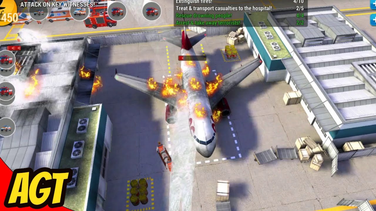 Emergency HQ - Android Gameplay 85 - Robbers in the Mall and Witness in Danger