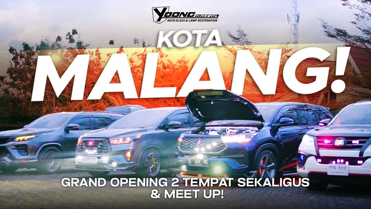 MALANG TERANG! ✨ Grand Opening & Meet Up Yoong Motor Malang