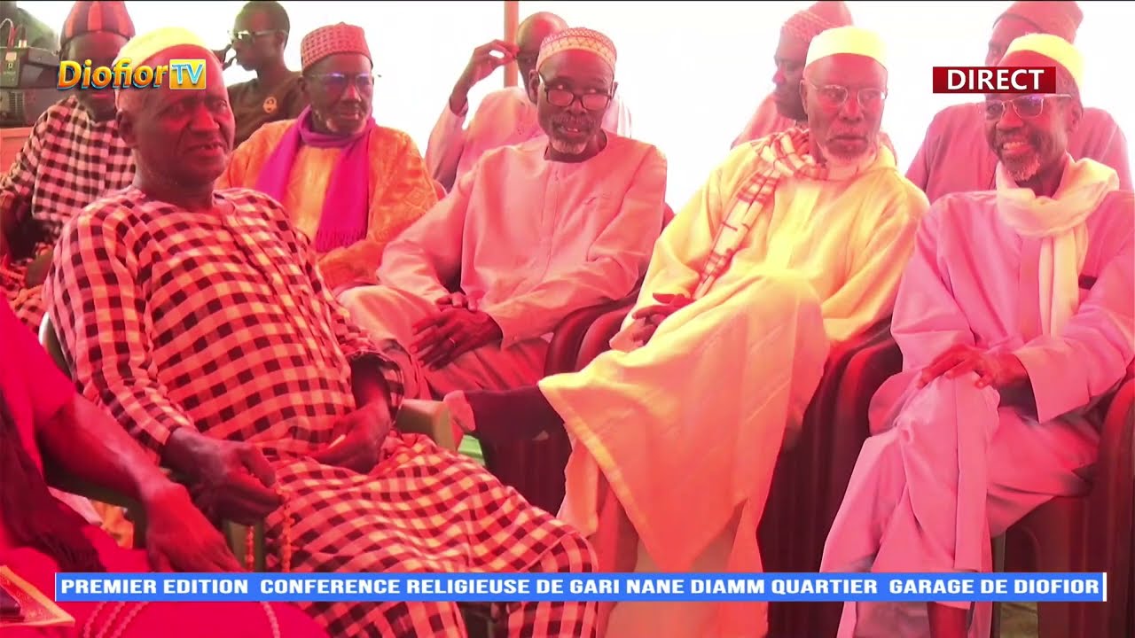 CONFERENCE RELIGIEUSE DE GARI NANE DIAMM QUARTIER  GARAGE DE DIOFIOR