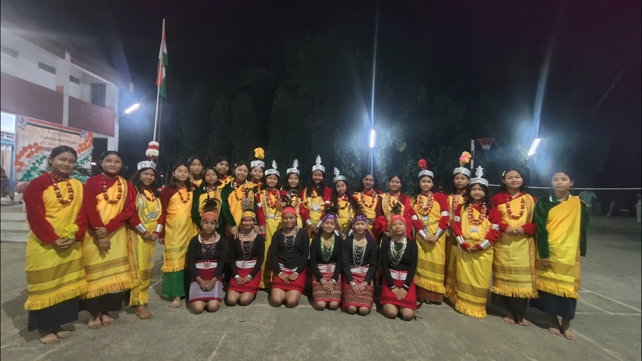 Garo, Khasi Patriotic Dance. JNV #williamnagar. Date:30/01/2026