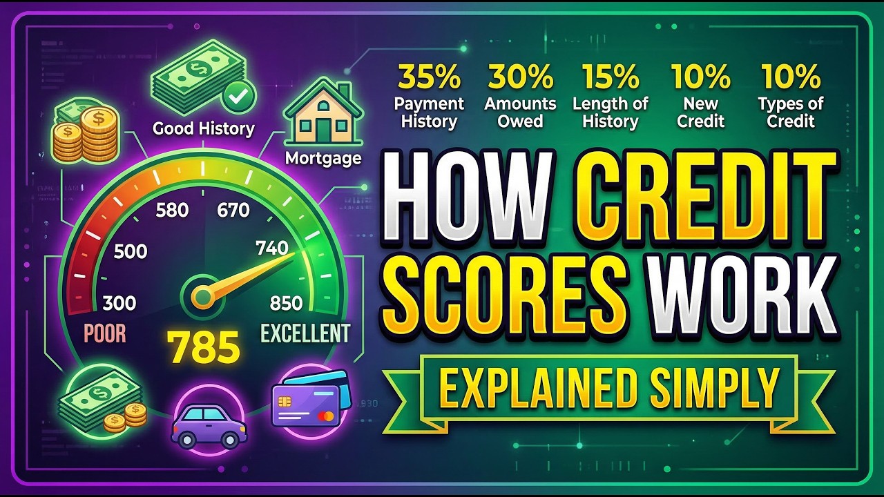 How Credit Scores Work – The Number That Follows Your Financial Life.