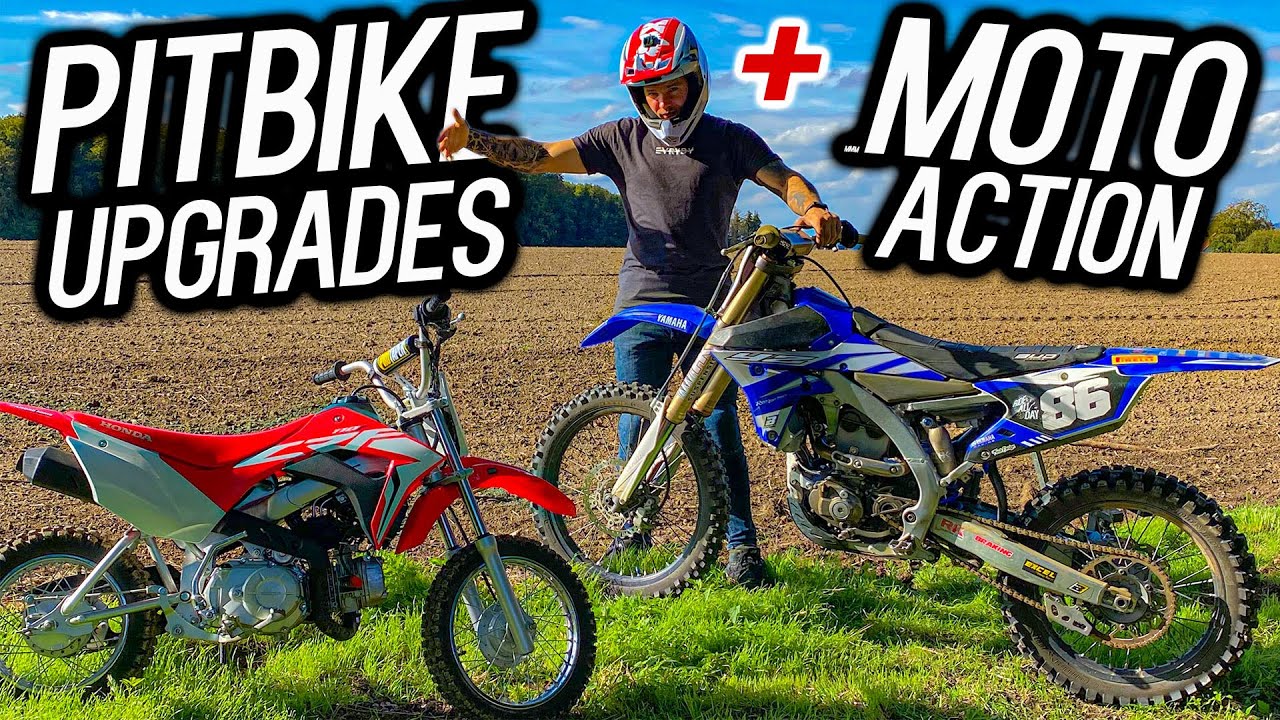 PITBIKE TUNING, TEST & MOTOCROSS!