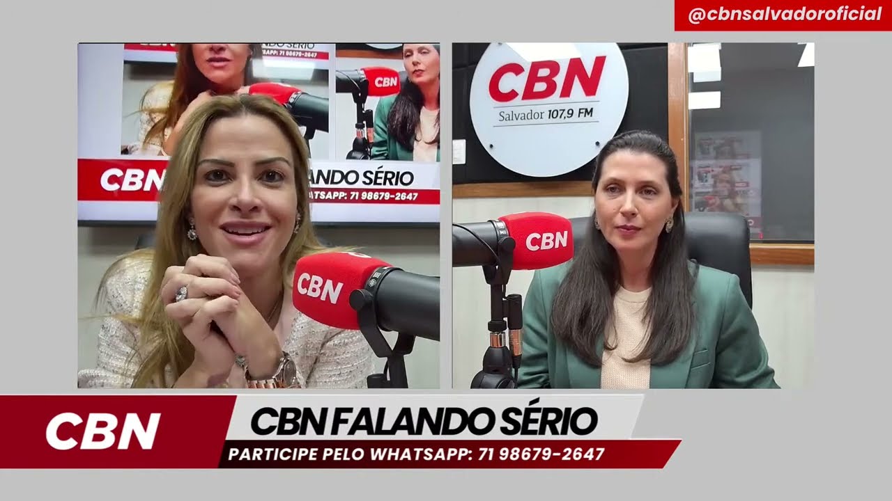 CBN FALANDO SÉRIO 25/02/2026 | 14HS | QUARTA Participe pelo WhatsApp (71) 98679-2647