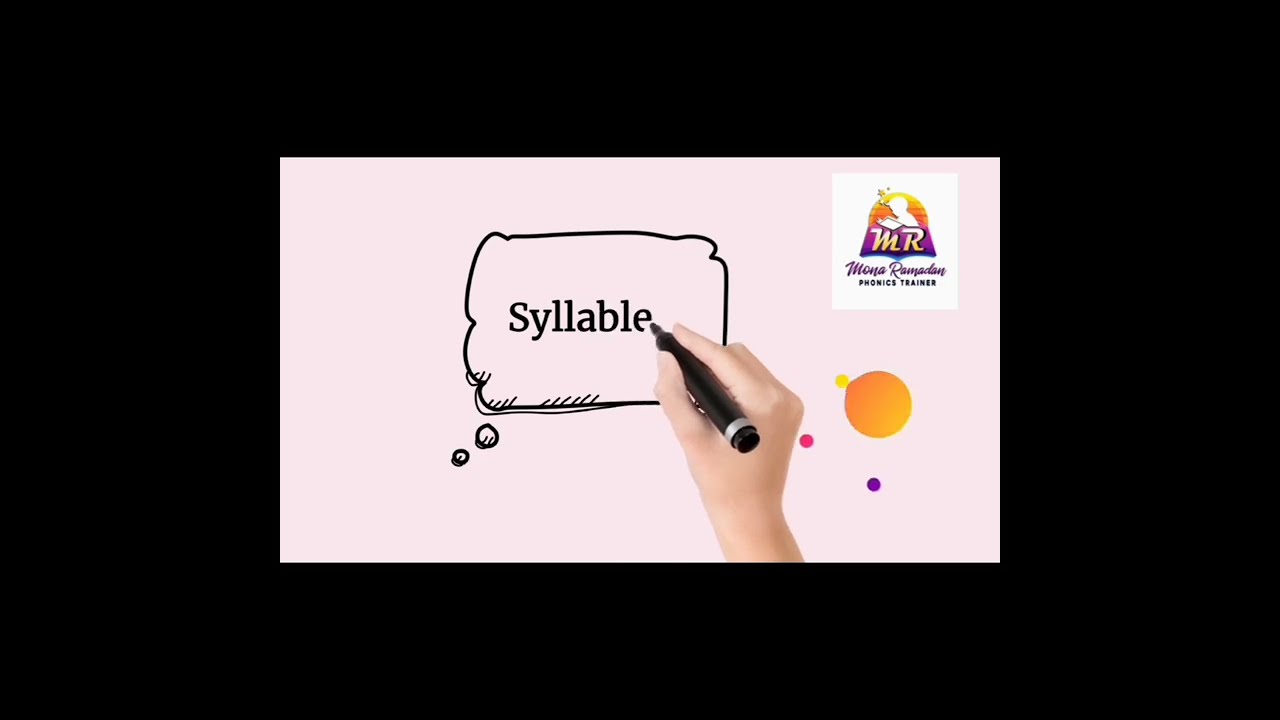 إزاي احسب المقاطع الصوتيه في اي كلمه انجليزيه