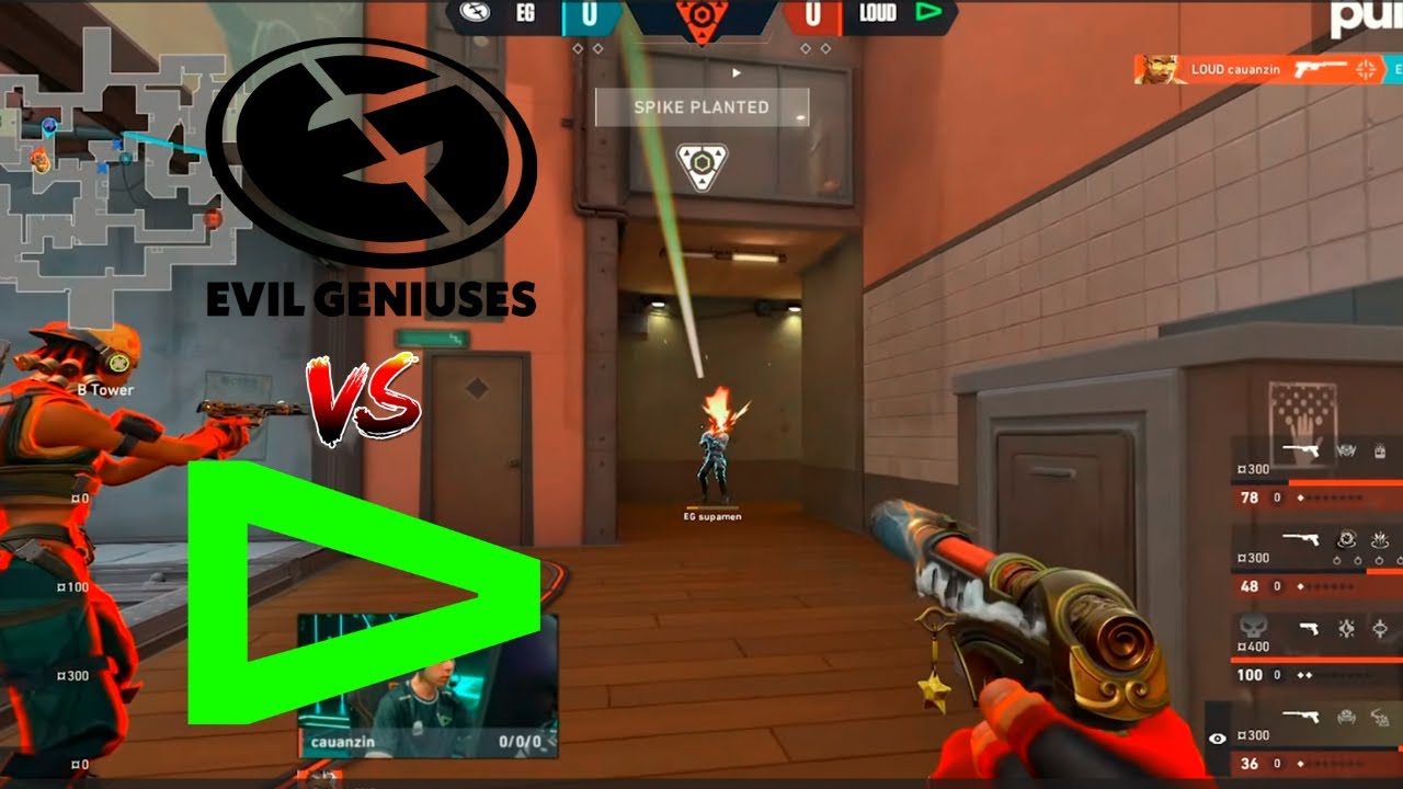 EG vs LOUD - Map 1 Highlights VCT Americas Kickoff