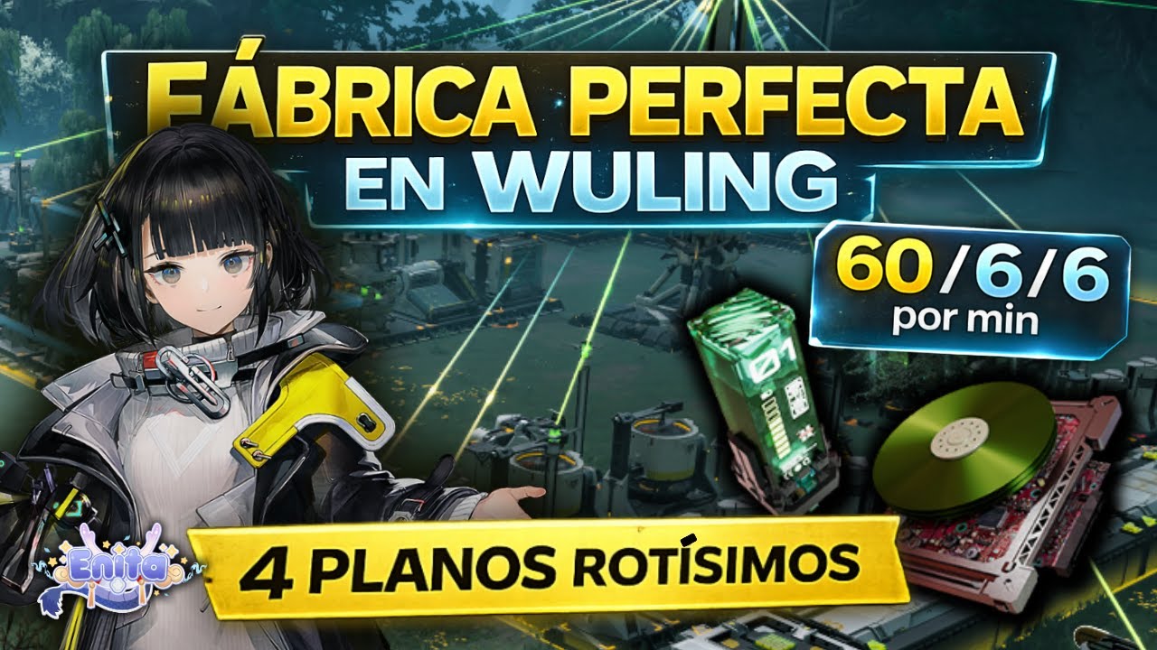 4 PLANOS que 💸MAXIMIZAN tu FÁBRICA💸 de WULING - Guía Arknights Endfield