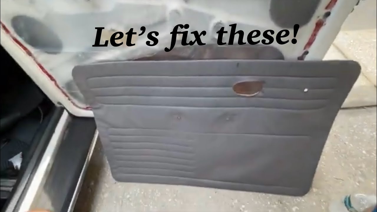 How to fix Door panels on your VW Beetle