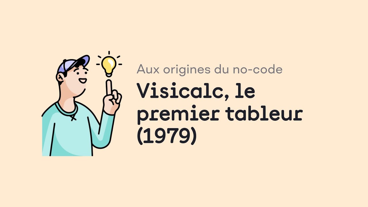 Aux origines du no-code : Visicalc, le premier tableur (1979)