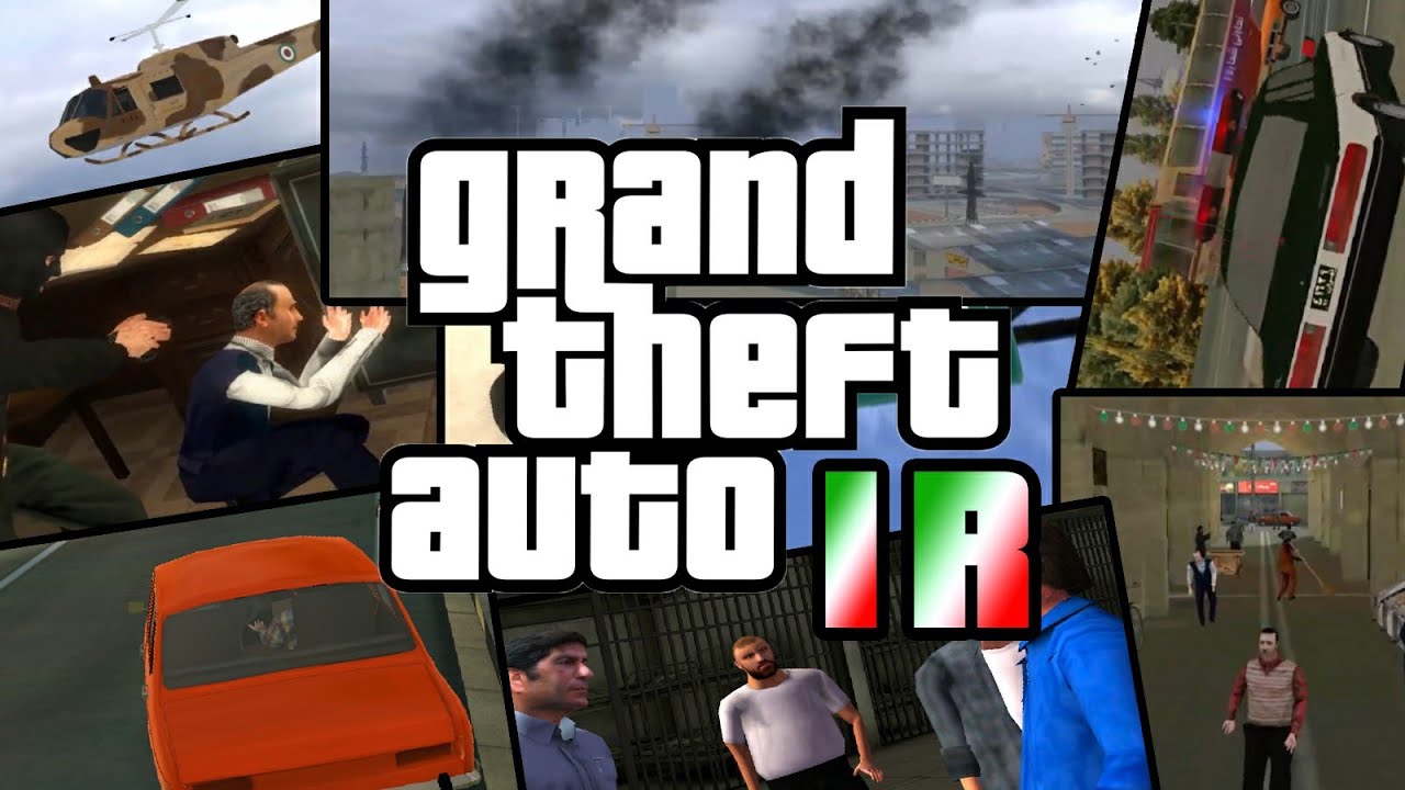 دانلود جی تی ای کاملا ایرانی |Download GTA Iran | GTA ایرانی گیم پلی