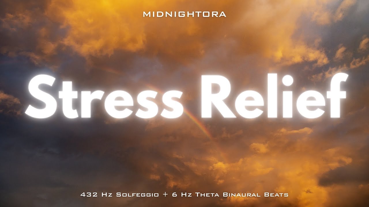 Stress Relief – 432 Hz + Theta 6 Hz Binaural Beats | Calm Mind & Relaxation | 1 Hour