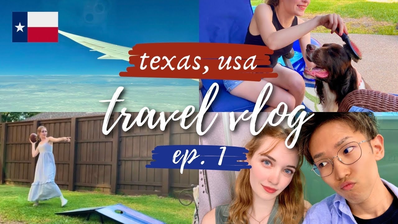 Texas Vlog Ep. 1: S’mores / Swimming / Shopping