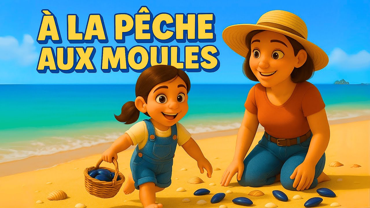 &Agrave; la P&ecirc;che aux Moules 🎣🐚 | Chanson pour Enfants 🎶