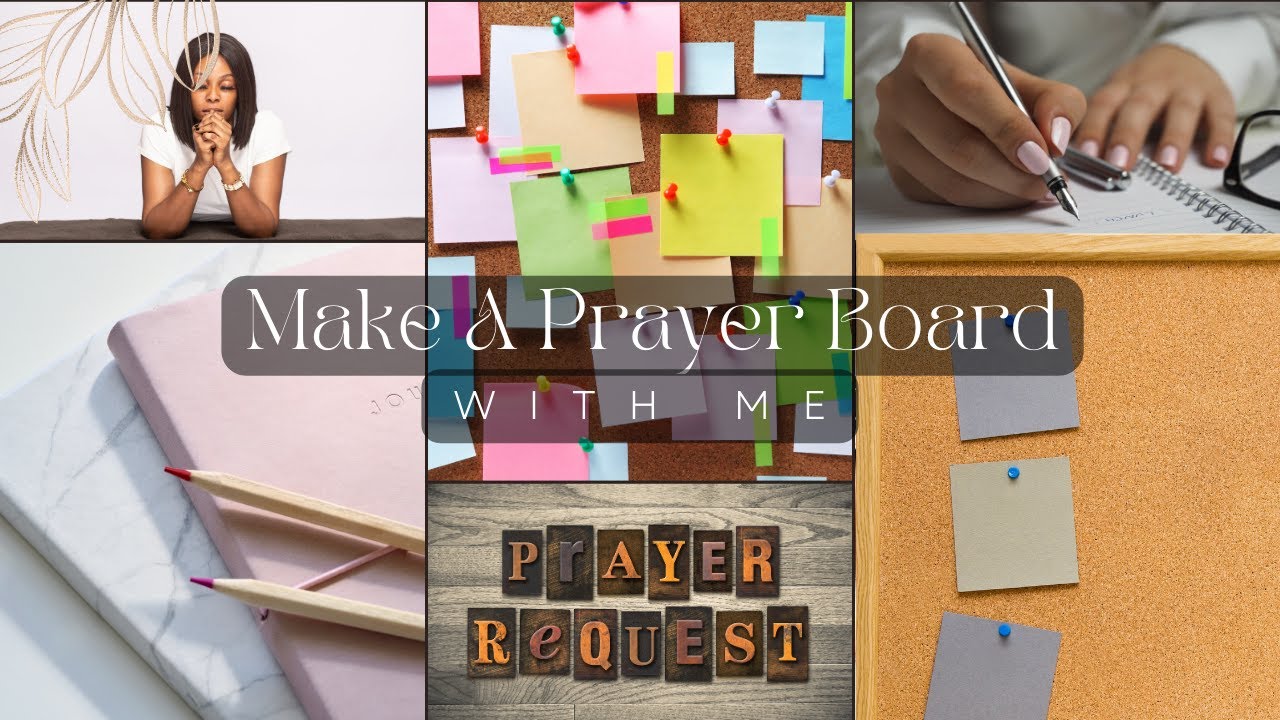Make a prayer board w/me! 2026
