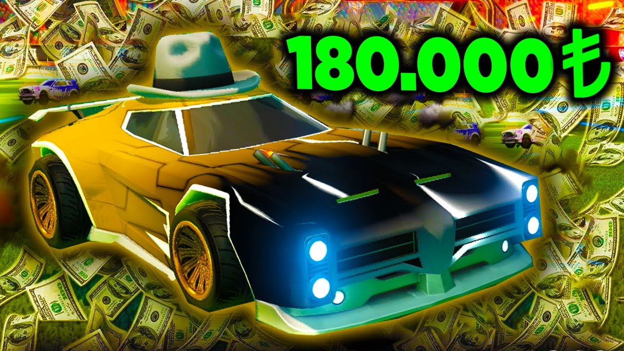 180.000₺ DEĞERİNDE OYUNUN EN PAHALI ARABASINI BAKKESMOD İLE DİZİYORUZ! (Rocket League Türkçe)