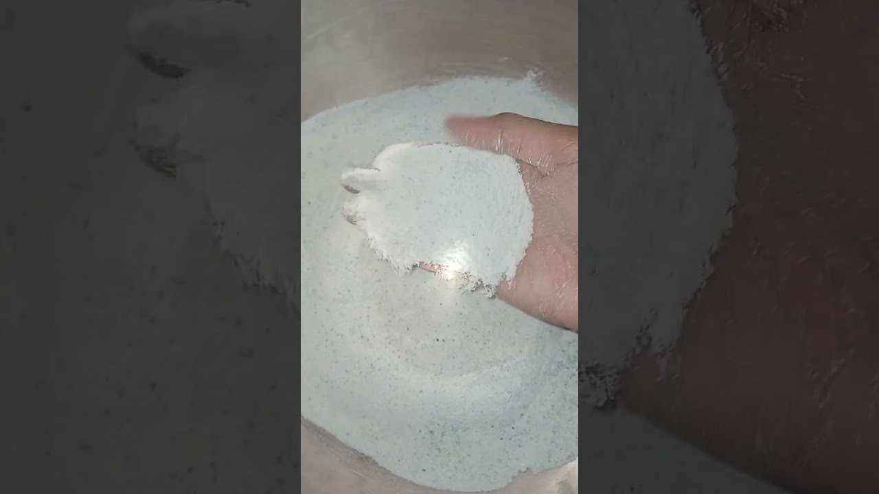 3 kg laundry paste handmixing 🤤🤤🤤🤤#asmr#asmrforever #laundry#spongecompilation