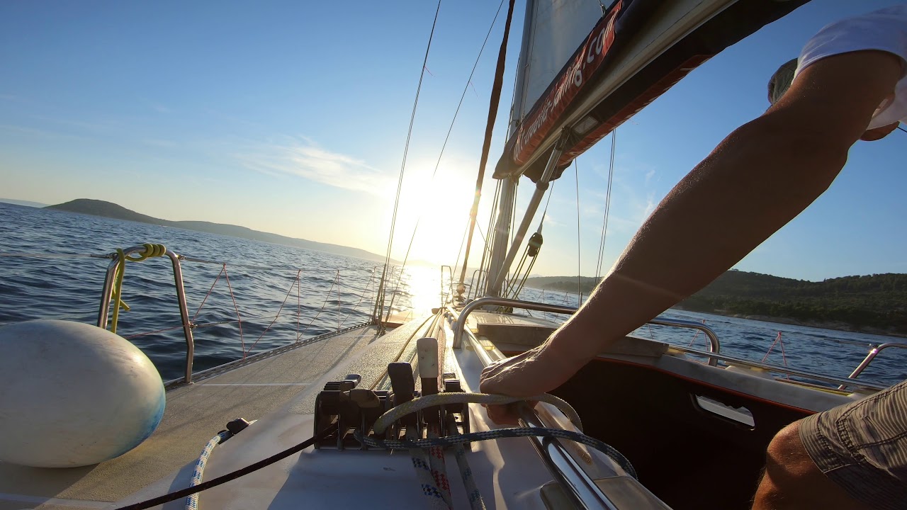 Sailing in Split, Croatia - GoPro Hero 7 Black Footage