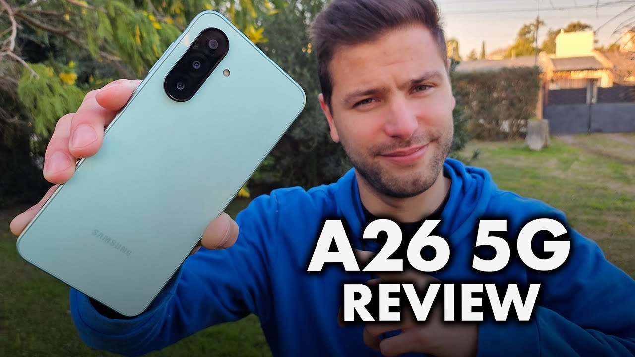 Samsung A26 5G REVIEW 🔥:  120 Hz, buena cámara y precio bajo… ¿Será cierto?