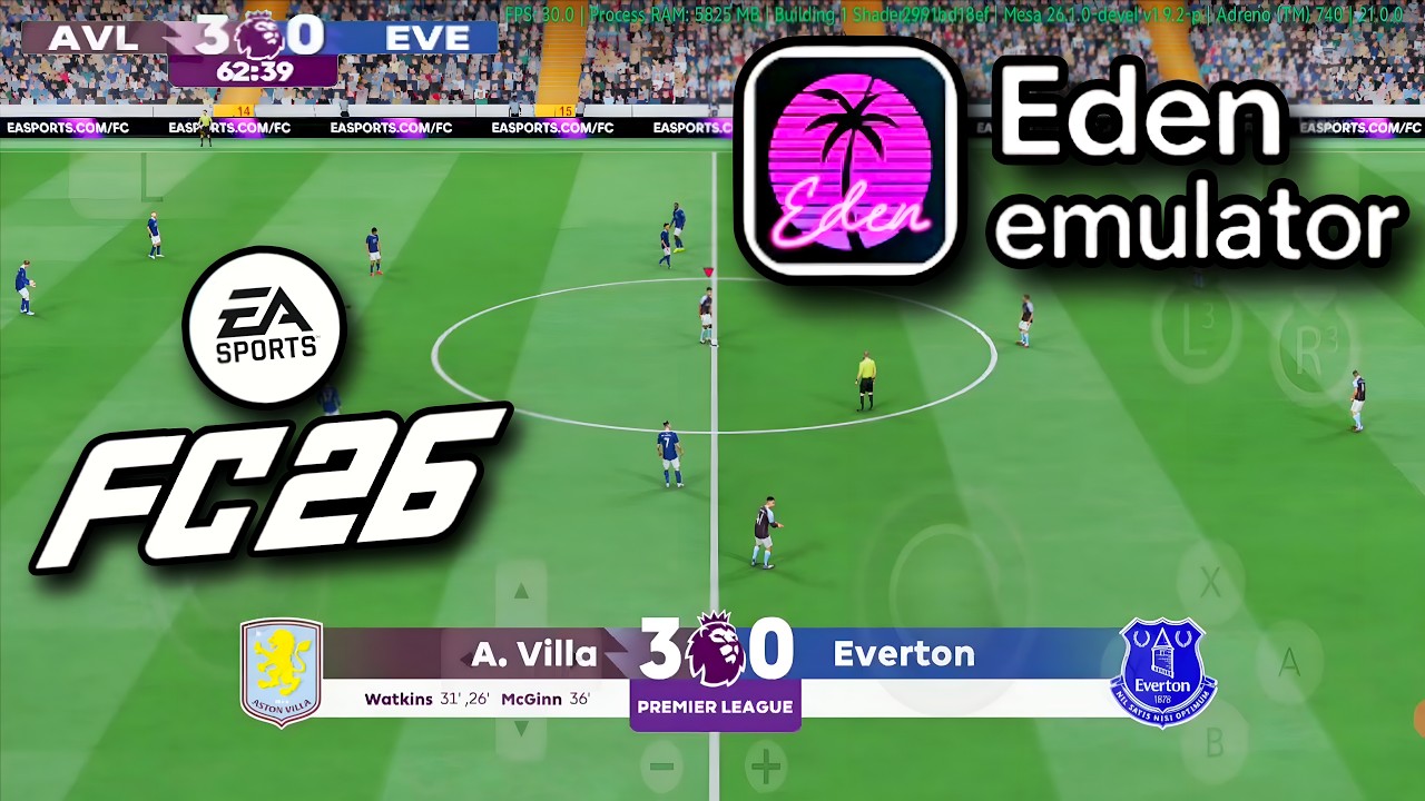 EA FC 26 EDEN NIGHTLY OPTIMIZED • FOR ANDROID EDEN EA SPORTS FC 2026 • FC 26 EDEN