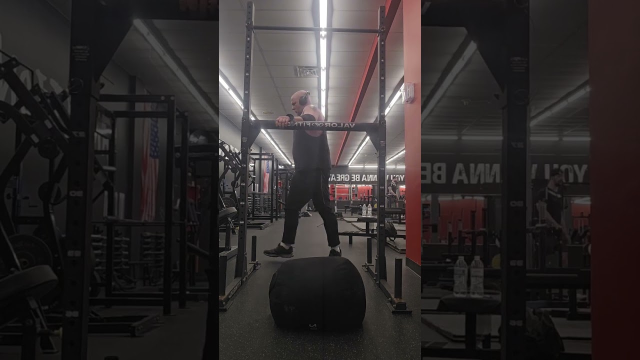 Sandbag over bar compilation