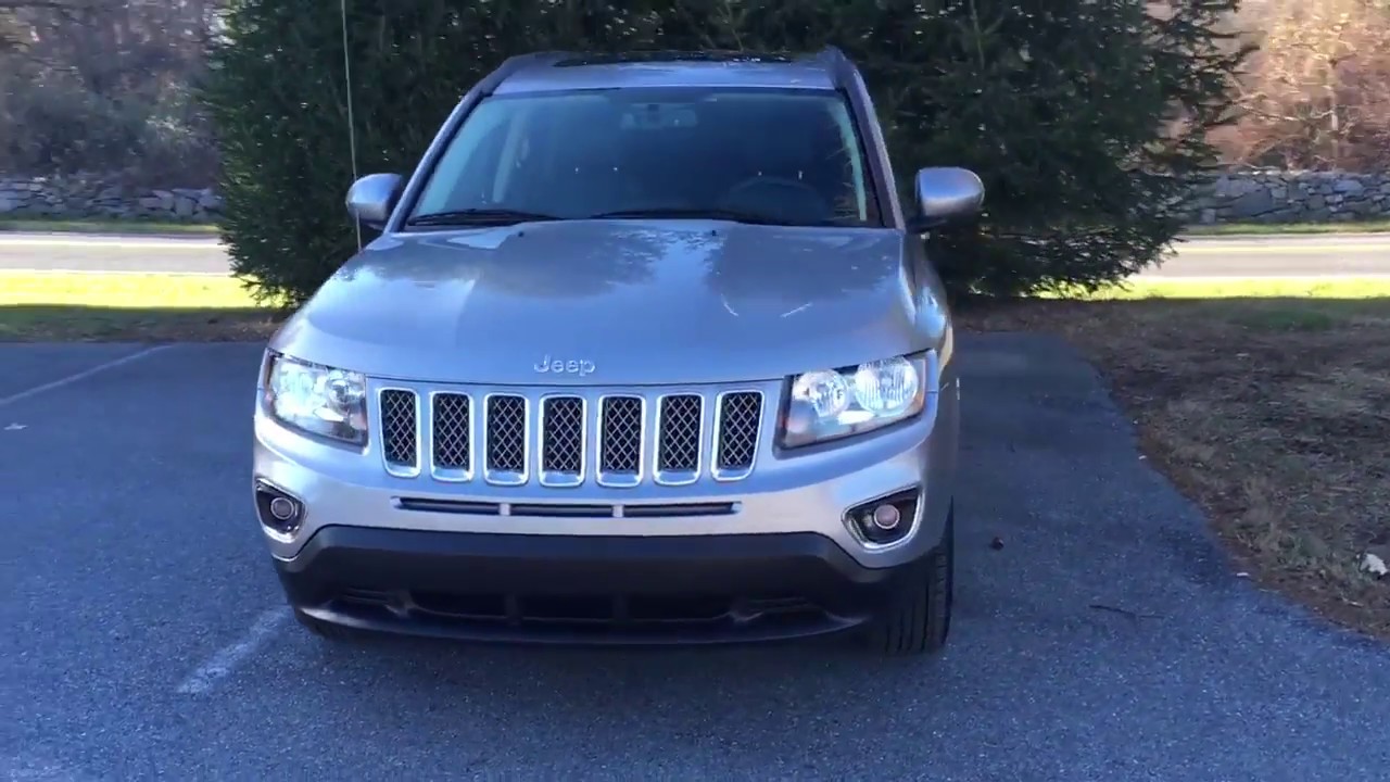 2016 Jeep Compass Latitude High Altitude 4 Wheel Drive