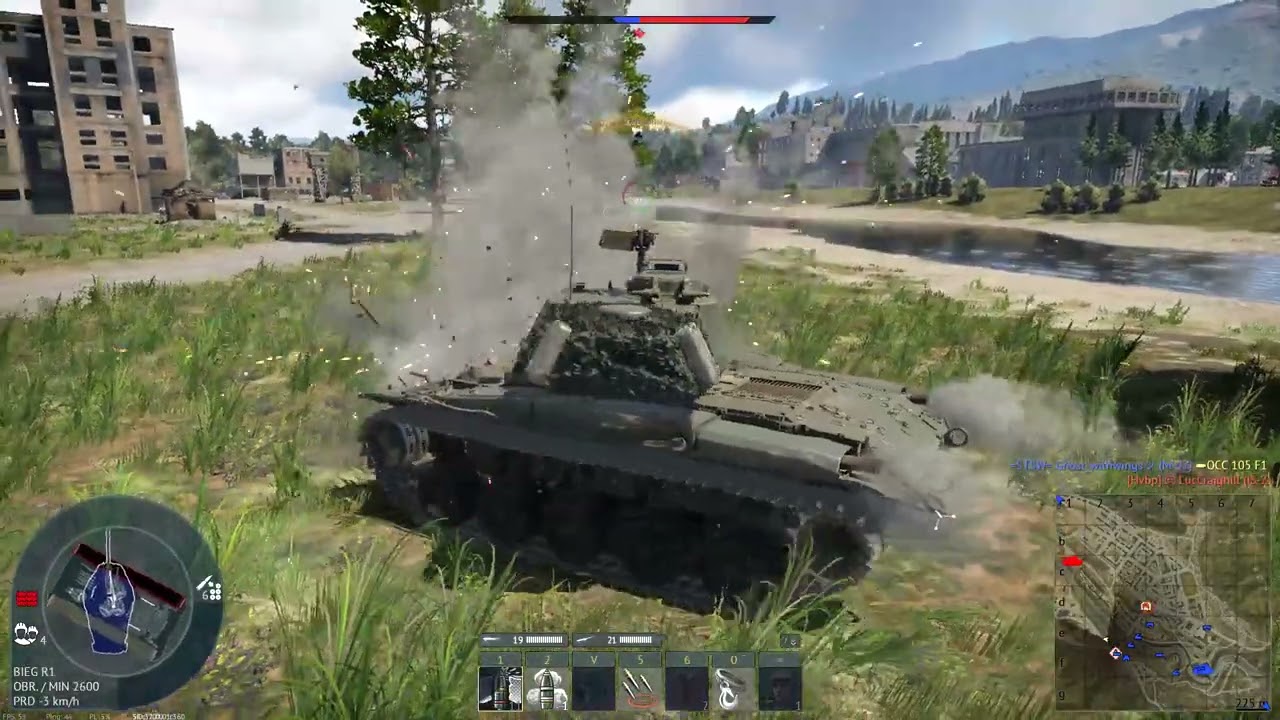War Thunder 3th game with M41A3 QING 6