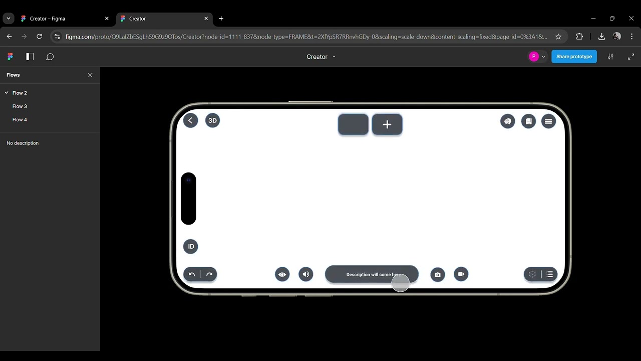 UI/UX Prototype made in Figma