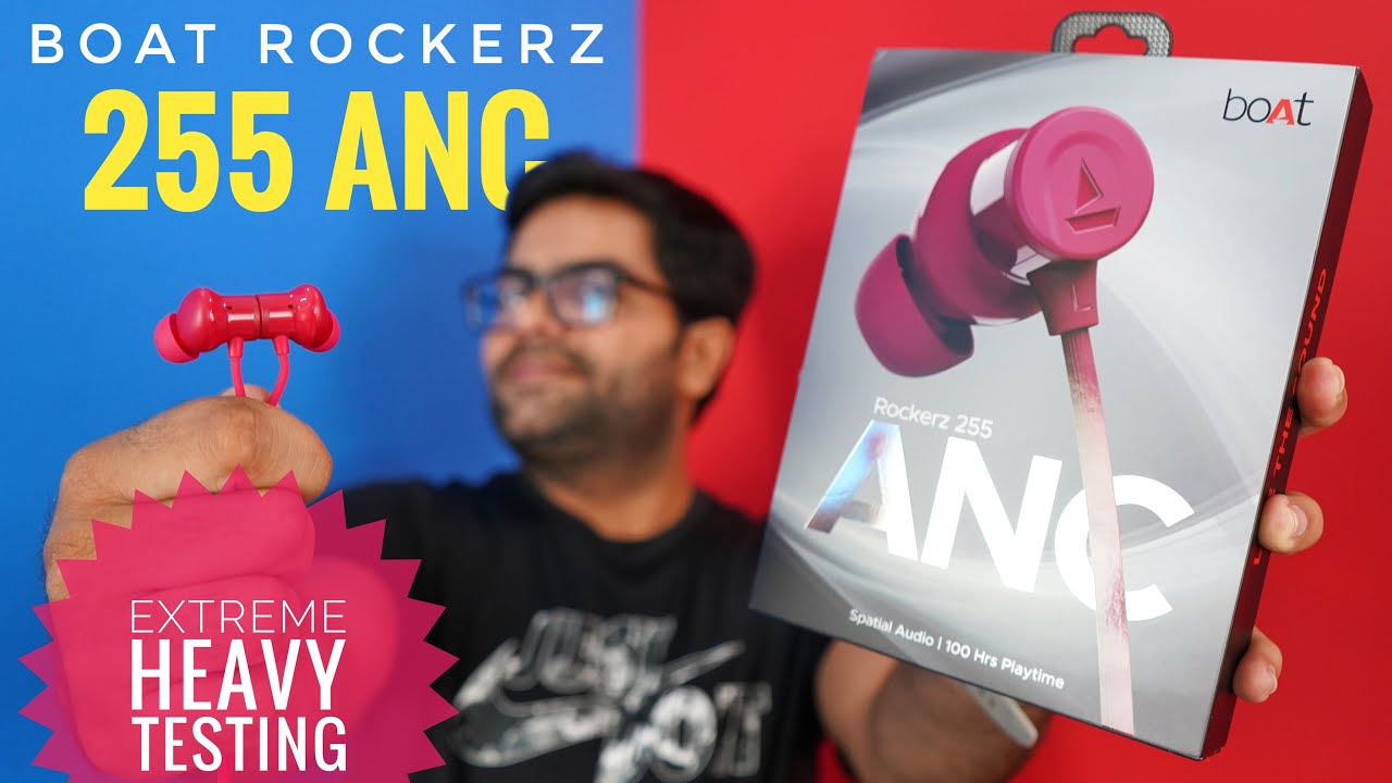 boAt Rockerz 255 ANC Neckband с временем работы 100 часов ⚡⚡ Лучший Neckband до 2000 года ??