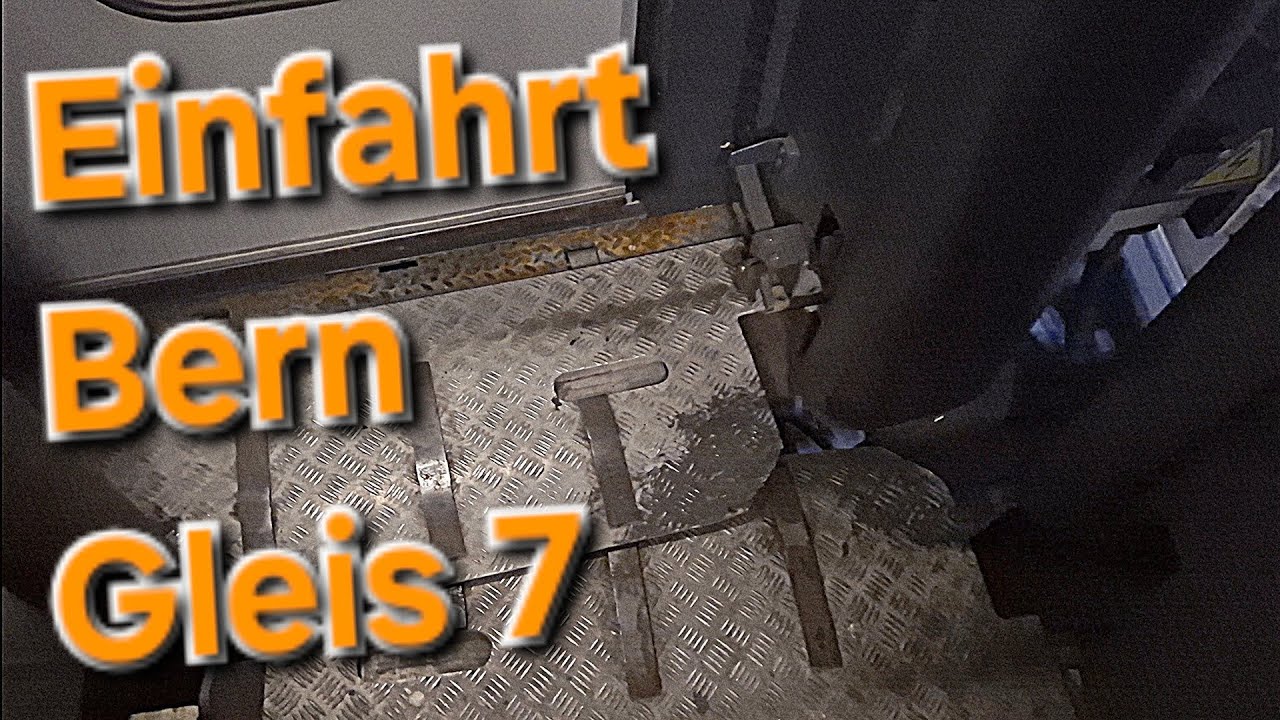 Einfahrt Bern, Gleis 7: EW IV B 028 & 153