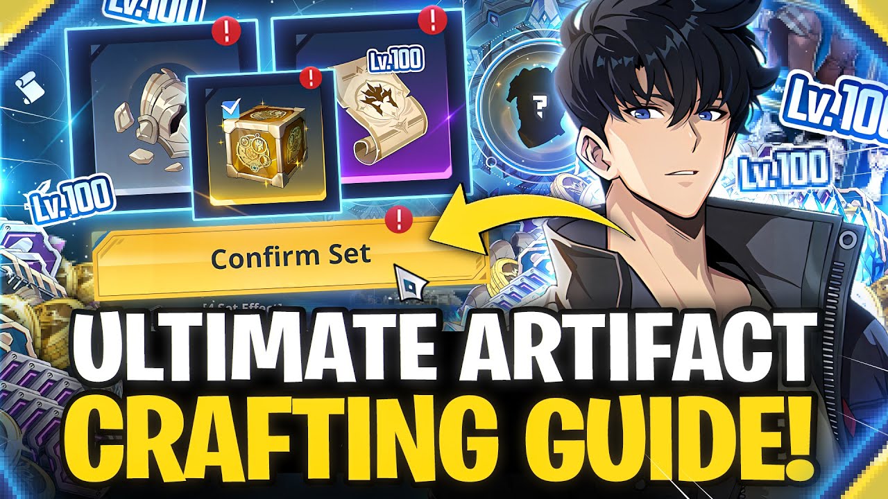 2025 ULTIMATE ARTIFACT CRAFTING GUIDE! - Solo Leveling Arise