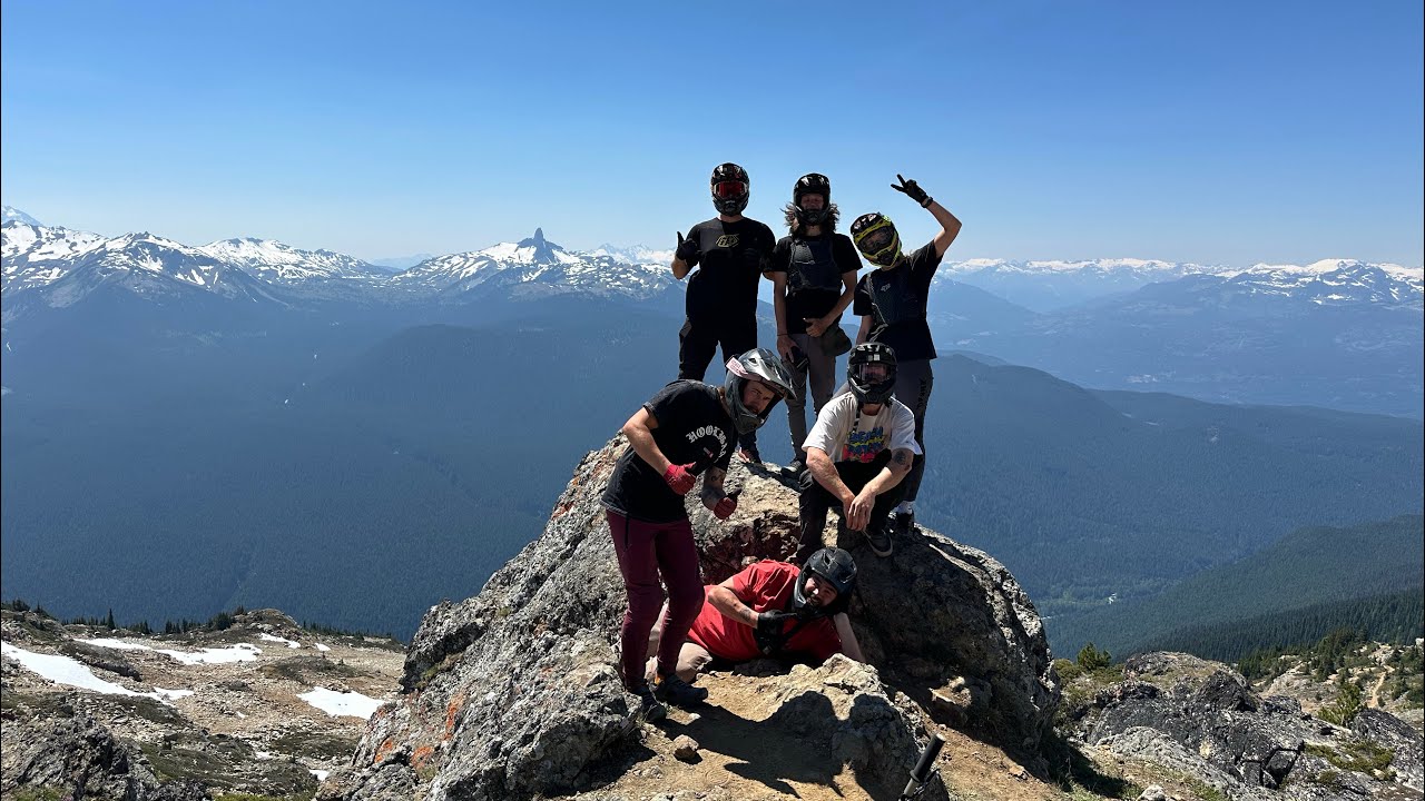 Chainless Whistler Top of the world lap