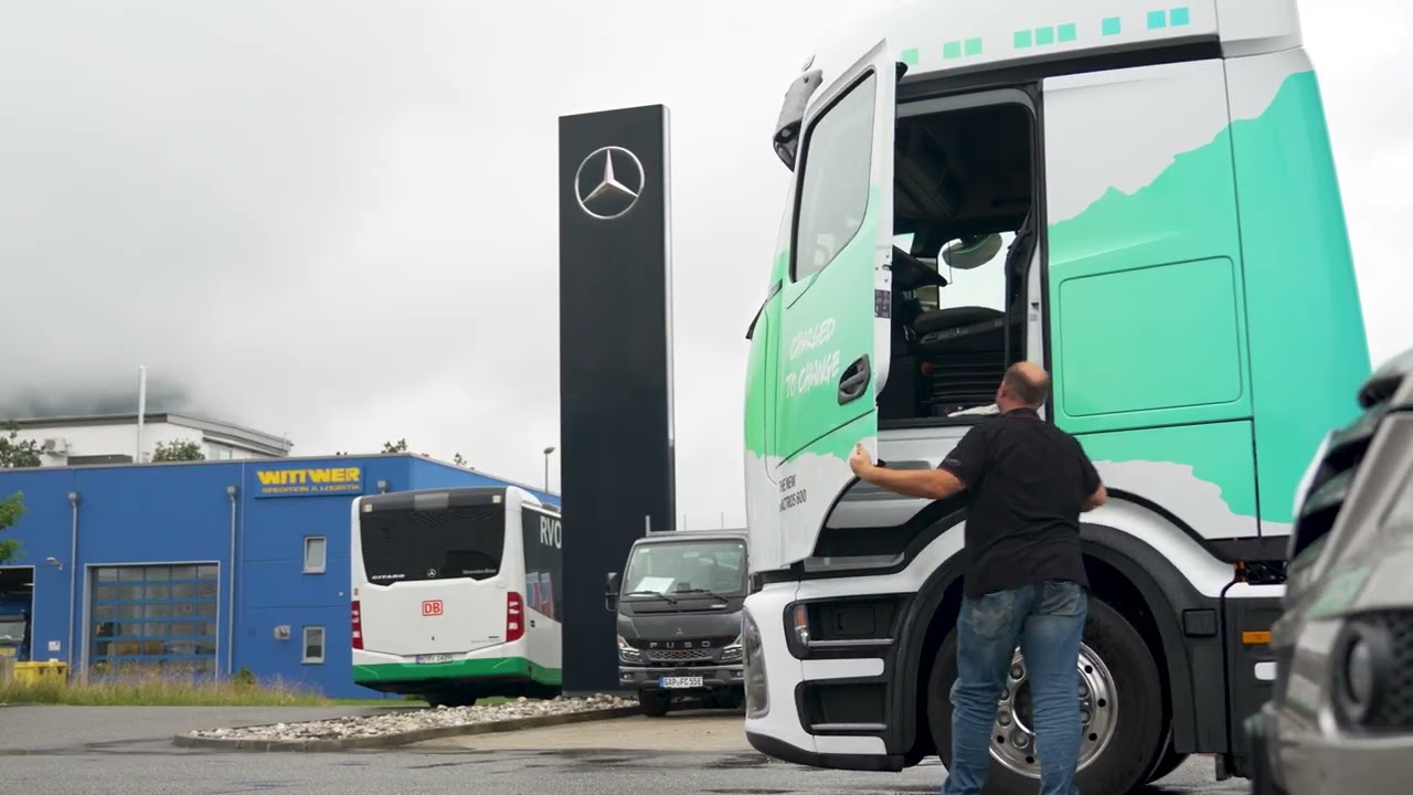 eActros 600 im Praxiseinsatz: LKW-Revolution oder Kompromiss? - Interview mit der Spedition Wittwer